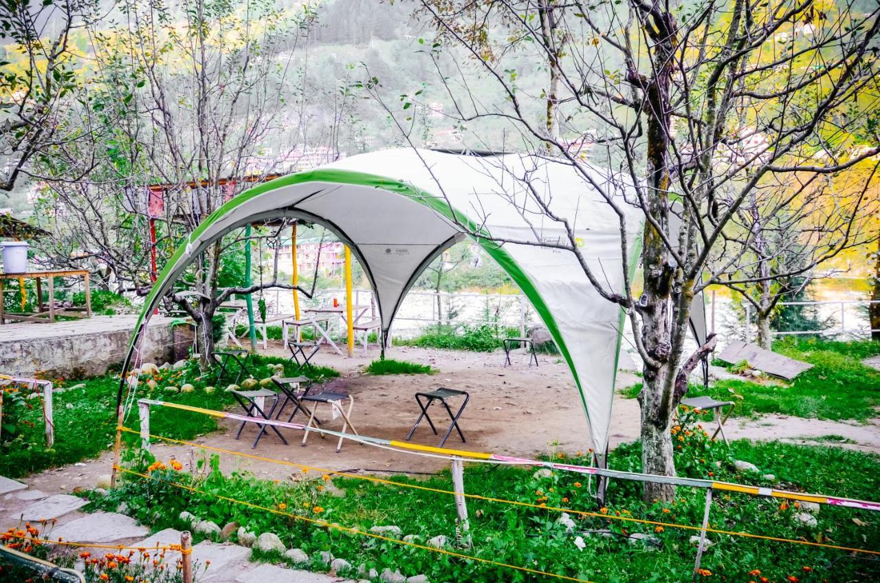 Himtrek Riverside Camps & Hostel Manali Kültér fotó