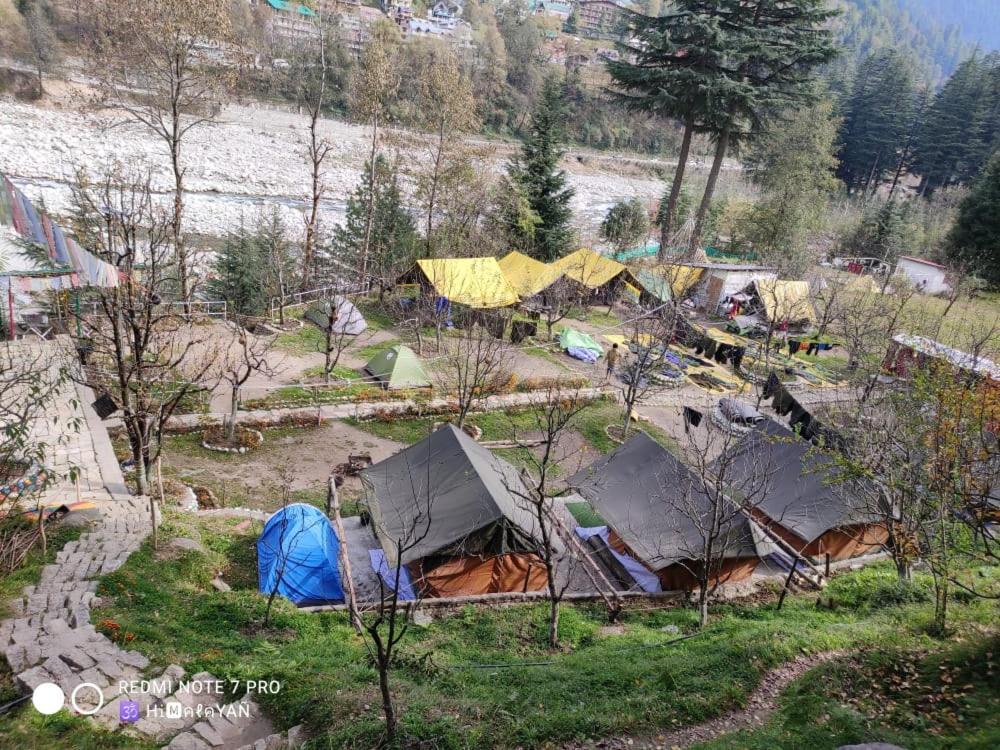 Himtrek Riverside Camps & Hostel Manali Kültér fotó